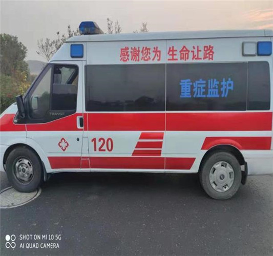 霞浦救护车出租服务案例3